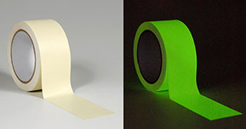 thumbnail image 2 of Glow In The Dark Caution Tape From INVICTUS TAPES 2 of 10